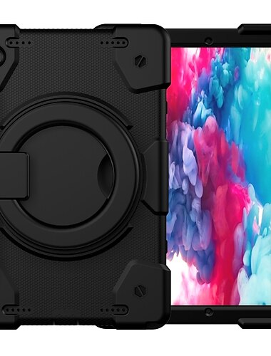  Tablette Hüllenabdeckung Für Samsung Galaxy Tab A8 10.5'' 2022 2021 Tragbar Griff mit Halterung Rüstung PC Silikon Für Kinder