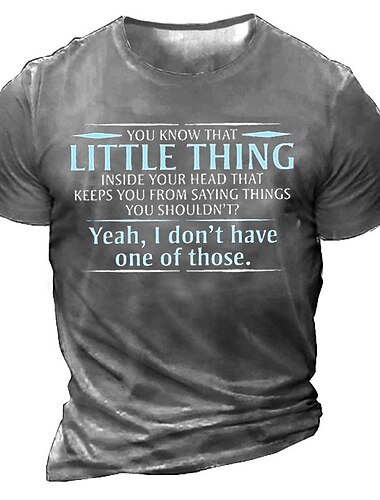  Herren Buchstabe Grafikdrucke T Shirt Grafischen T-Shirt Lustige T-Shirts Slogan-T-Shirts Verwaschenes T-Shirt Kurzarm T-Shirt 3D-Druck Rundhalsausschnitt Hemd Vintage Sport Designer Outdoor Straße