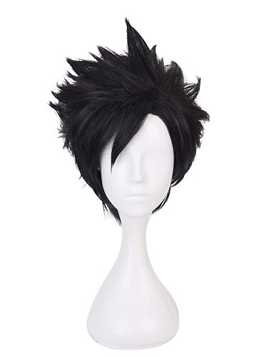  Kuroo Tetsurou короткий черный мужской парик для косплея аниме парик парики для Хэллоуина