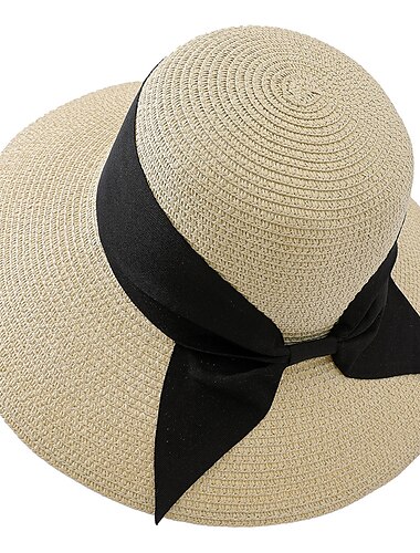  Retro Vintage 1950s Straw Hat Princess Women's Masquerade Party / Evening Bachelorette Party Adults Hat