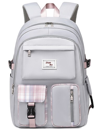  sac à dos rose élégant pour adolescentes - sac de rentrée scolaire de grande capacité, multi-poches avec bretelles réglables et design durable