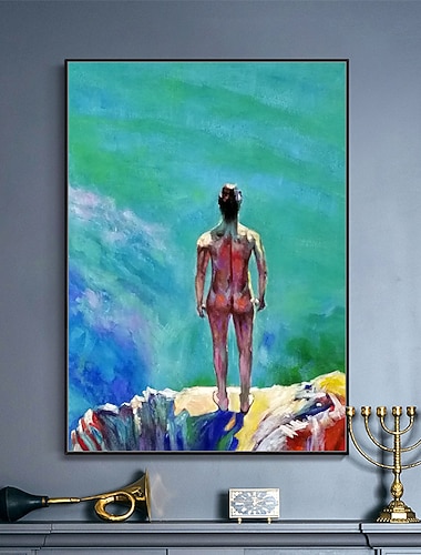  Mintura main figure peinture à l'huile sur toile mur art décoration moderne abstrait photos pour la décoration intérieure roulé sans cadre non étiré peinture