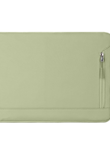  Sacoche ordinateur portable 13" 14" 15.6" pouce Compatible avec Macbook Air Pro, HP, Dell, Lenovo, Asus, Acer, Chromebook Notebook Waterproof Anti-Chocs Tissu Oxford Couleur unie pour Bureau