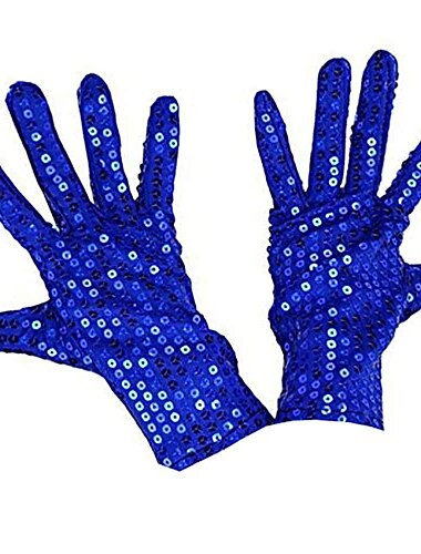  Abendhandschuhe Handschuhe Retro Vintage 1980er Polyester Für Scheibe Cosplay Karneval Herren Damen Modeschmuck Modeschmuck