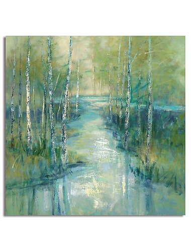  olieverfschilderij handgemaakte handgeschilderde kunst aan de muur abstract canvas landschap schilderij woondecoratie decor uitgerekt frame klaar om op te hangen