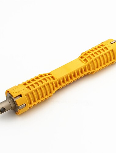  Chave de pia de cabeça dupla multifuncional ferramenta de instalação de encanamento de banheiro ferramenta de manutenção e desmontagem de torneira de tubulação de água doméstica