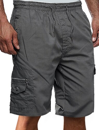  Miesten Lasten shortsit Vaellusshortsit Taktiset shortsit Asevoimat Kesä Ulko- Ripstop Nopea kuivuminen Vetoketjullinen tasku Kevyt Shortsit Alaosat Kurenauha Joustava vyötärö Raudan harmaa Denim