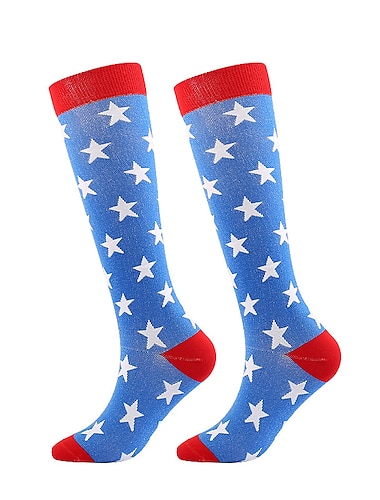  calcetines de compresión negros hasta la rodilla calcetines de cereza para mujer & hombres circulación 20-30 mmhg mejor apoyo para atletismo correr ciclismo vuelo viaje embarazo (talla única, cereza)