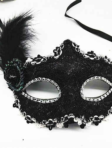  Masque de mascarade pour femmes masques pour les yeux en dentelle vénitienne pour carnaval bal de bal déguisement fournitures de fête