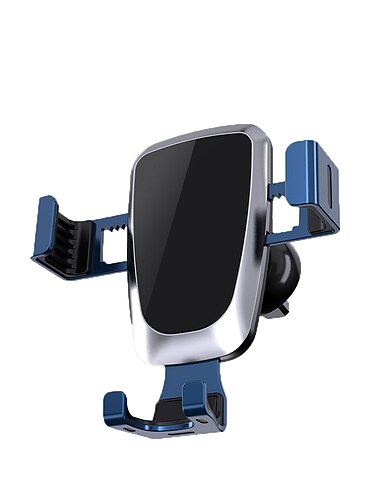  Schwerkraft-Autohalterung für Handyhalter Auto-Lüftungsclip-Ständer Handy-GPS-Unterstützung für iPhone für Huawei für Samsung