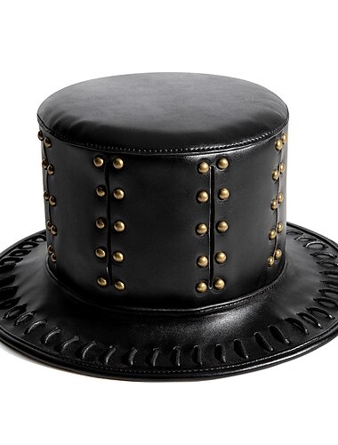  Retro Antiguo Punk y gótico Steampunk Sombrero de copa Doctor de plaga Hombre Mujer Mascarada Fiesta / Noche Adultos Sombrero