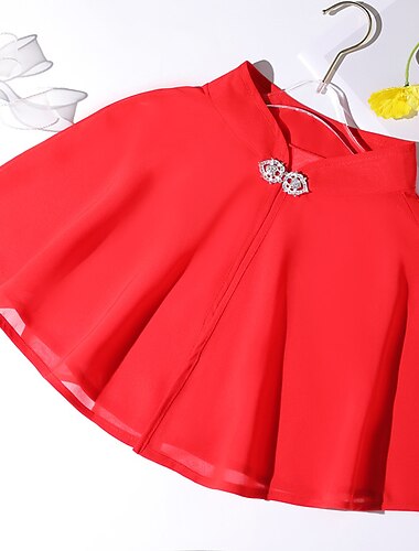  Capa Wrap Feminina Vintage Elegante Sem Mangas Envolvimentos de Casamento com Cor Pura Para Casamento Verão vestido para impressionar