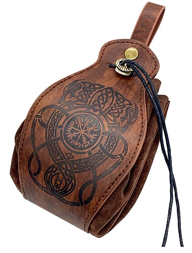  Retro Vintage Mittelalterlich 17. Jahrhundert Tasche Gürteltasche Ren Faire Ritter Wikinger Outlander Herren Damen Unisex Keltisch Vikinger Maskerade Party / Abend Erwachsene Tasche