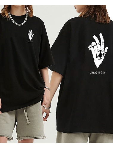  One Piece Trafalgar wet T-Shirt Anime Cartoon Anime Harajuku Grafisch Kawaii Voor Voor Stel Voor heren Dames Volwassenen Back To School Heet stempelen