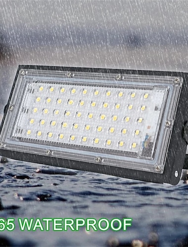  1/2 יחידות LED הצפה אור חיצוני 220v 240v פנס עמיד למים ip65 מקרן מקרן LED exterieur פוקוס זרקור