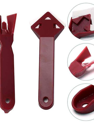  2 τεμ/σετ σιλικόνης πόρτας παραθύρου γυαλί τσιμέντο ξύστρα εργαλείο αφαίρεσης σιλικόνης σπάτουλα εργαλείο σπάτουλα σπάτουλα κόλλα φτυάρι μάκτρα