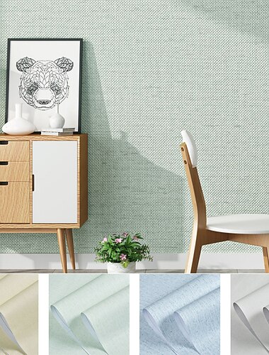  autoadesivo del pvc impermeabile a prova di olio tela carta da parati carta da parati di contatto della parete bagno mobili da cucina rinnovamento wall sticker 300*60 cm