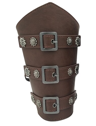  Punk & Gothic Mittelalterlich Steampunk Rüstung Maskerade Armband Ren Faire Ritter Pestdoktor Wikinger Bogenschießen Herren Vikinger Karneval Maskerade Party Erwachsene Handgelenkstütze