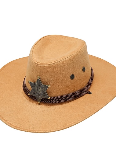  18. vuosisadalla 1800-luvulla Texasin osavaltio Cowboy hattu West Cowboy Amerikkalainen Miesten Naisten Loma Rento / arki Aikuisten Hattu