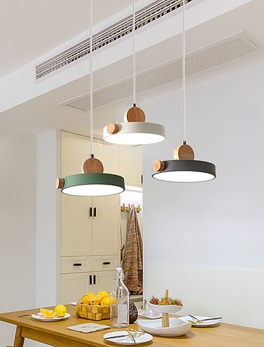  50 cm Pendelleuchte Cluster Designlinie Design geometrische Formen Pendelleuchte Metall künstlerischer Stil moderner Stil Metall lackierte Oberflächen LED nordischer Stil 85-265 V