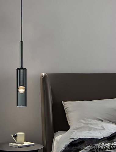  10cm led colgante línea de luz diseño formas geométricas metal estilo vintage estilo moderno clásico moderno estilo nórdico 85-265v