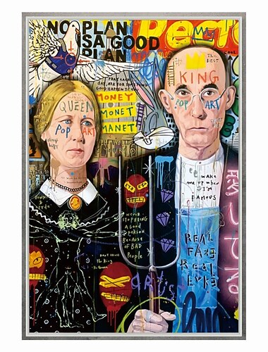  Ręcznie malowane obraz olejny wall street art mężczyźni i kobiety home decoration decor walcowane płótno bez ramki nierozciągnięte;