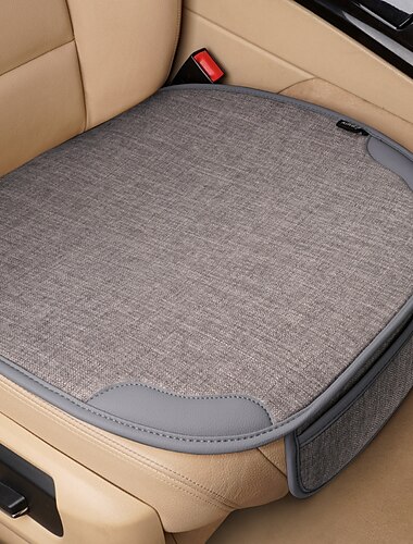  Bottom Seat Cushion Cover for Front Seats Waterproof Anti Slip Easy to Install for Car