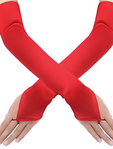  1950-tallet De livlige 20-årene 1920-tallet Hansker Den store Gatsby Bryllupsgjest Kostyme Dame Maskerade Fest / aften Bryllupsmottagelse Utdrikningslag Voksen Hansker