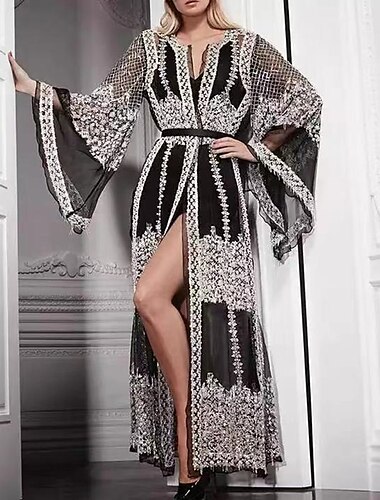  omslagdoeken dames wrap glinsterende luxe jaren 20 lange mouw illusie mouw kant herfst bruiloft wraps met pailletten voor formele lente&amp;herfstjurk om indruk te maken 2025