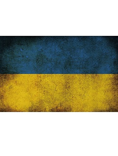  Ukraine-Flagge, 90 x 150 cm, Flagge, Ukraine-Hintergrund, Tuch, Ukraine-Flagge