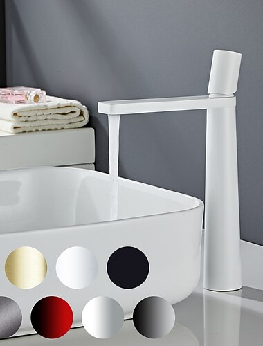  Rubinetto Lavabo Bagno - Classico Con Finiture Elettrodeposte / Verniciate Rubinetteria Monocomando Monocomando Vasca Monoforo