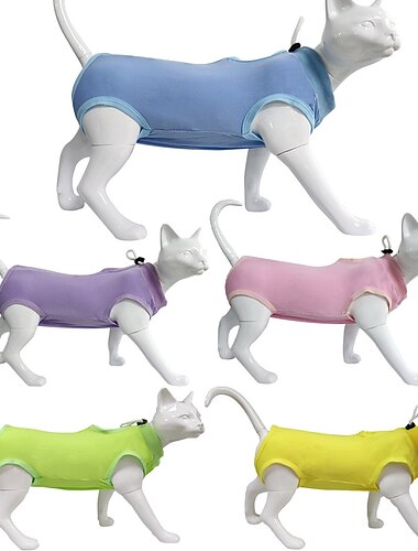  Psy Koty Kombinezon pooperacyjny Moda Śłodkie Oddychający Miękka Zmywalny Wygodny Na zewnątrz Codzienne for Bichon frise Szpic miniaturowy szczeniaków i młodych kotów Motyl Small