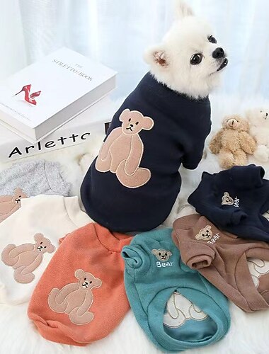  Roupas de cachorro para cães pequenos suéter macio para cães de estimação para cães roupas de inverno chihuahua roupa clássica para animais de estimação roupas para cães pequenos