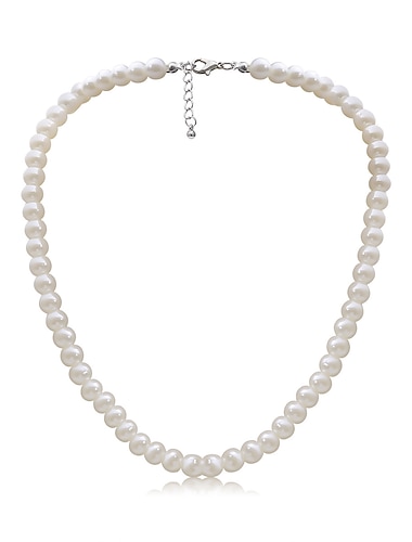  Stränge Halskette Perlenkette For Damen Perlen Party Hochzeit Alltag Perlen Künstliche Perle