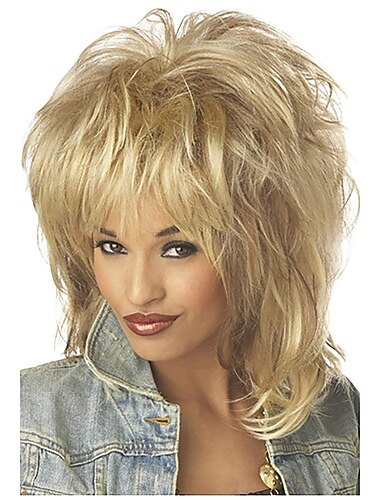  Haar Metall Perücke Rockin Soul Blonde Perücke Halloween Perücken