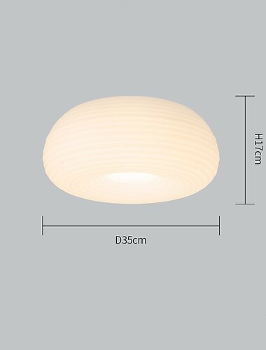  20 cm deckenleuchten dimmbar geometrische formen deckenleuchten harz modernen stil mode globus led modern 220-240 v