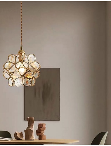  22 ס"מ גלובוס עיצוב פנס desgin תליון פנס עיצוב תליון אור נחושת אומנותי בסגנון מודרני סגנון מסוגנן פליז אומנותי בסגנון נורדי 85-265v