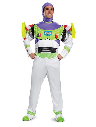  Toy Story Buzz Lightyear Cosplay-kostym Halloween Rekvisita Maskerad Animé Film-cosplay for Herr Pojkar Barn Vuxna Karnival Barnens Dag Nyår