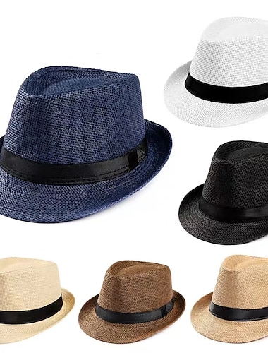  Sombreros de vaquero para mujer, sombreros occidentales básicos con banda negra