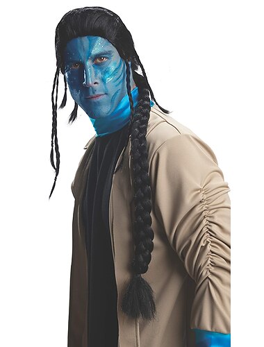  Witwenspitze Perücken Avatar Jake Sully Erwachsenenperücke Halloween Perücken