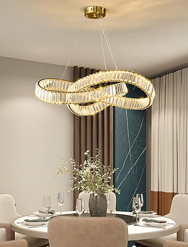  60 ס"מ תליון פנס תליון קל מתכת מצופה אלקטרולי מודרני 220-240v