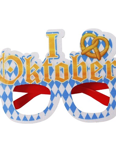  2022 neue oktoberfest brille party dekoration foto requisiten deutsch oktoberfest lustige brille rahmen