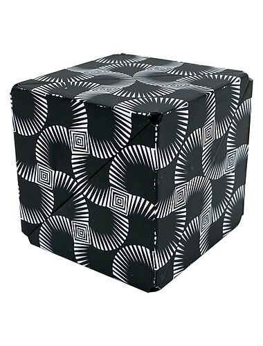  Vielzahl veränderbarer magnetischer Zauberwürfel Anti-Stress 3D Büro Hand Flip Puzzle Stressabbau Autismus Sammlung Kinder Zappelspielzeug für Weihnachtsgeschenke