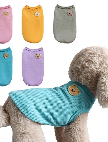  Prodotti per cani Prodotti per gatti Felpa Gilè Di tendenza stile sveglio Morbido Lavabile Comodo Esterno Casual / quotidiano Abbigliamento per cani for Bichon Frise Pomeriana cuccioli Farfalla Small
