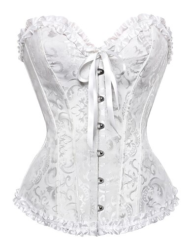 Europäisches und amerikanisches Mode-Hochzeits-Abendkleid, das Bauch-Körperformer-Palastkorsett auf den Boden legt