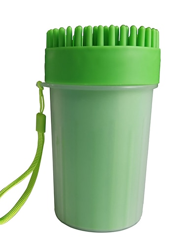  Limpiador de pata de perro, arandela de pata de perro, 2 en 1, cepillo de limpieza portátil de silicona para mascotas, limpiador de pies para perros, aseo con pata fangosa, limpiador de pies de perro