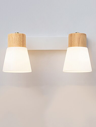  Indoor moderne nordic stijl wandlampen wandkandelaars ijdelheid lichten indoor wandlampen woonkamer eetkamer glazen wandlamp 110-240 v