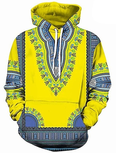  Moderne afrikanische Outfits Graphic Bedruckt Für Herren Erwachsene Karneval Maskerade Party Festival