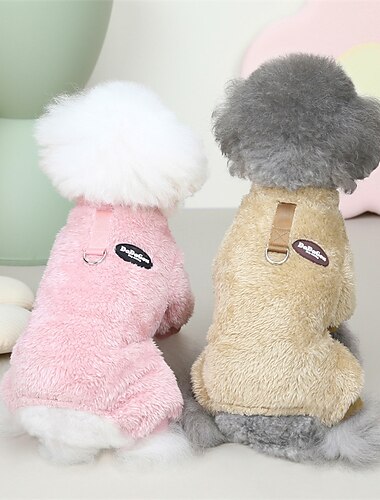  Chien Chat Pull Combinaison Mignon Doux Hiver Doux Confortable Tenue Quotidienne Décontracté Quotidien Vêtements pour Chiens for Husky Labrador Malamute de l'Alaska Golden Retriever Dalmatien