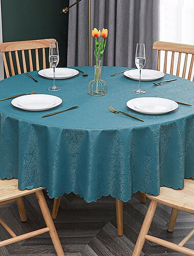  nappe ronde nappe essuyable vinyle printemps nappe ferme pique-nique en plein air tissu couverture de table pour mariage, salle à manger, Pâques